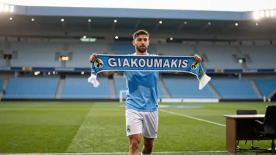 Cruz Azul confirma la salida de Giorgos Giakoumakis al Al-Ain de Emiratos, manteniendo un porcentaje de futura venta...