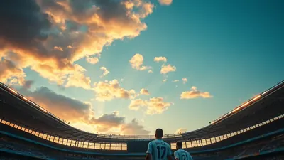 A 35-year-old Cruz Azul midfielder, with a strong build and determined expression, stands on the lush Estadio Azteca...