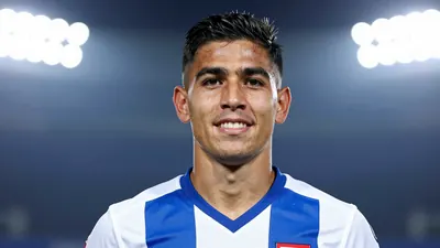 A photorealistic image of an anonymous Cruz Azul player in a white jersey with a blue stripe, wearing a blue and white...
